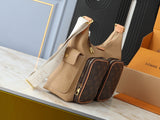 UTILITY monogram patchwork handbag