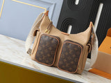 UTILITY monogram patchwork handbag