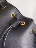 Darling mini leather bucket bag