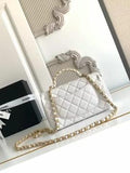 lichee leather handle CF large mini