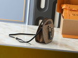 Monogram round handbag series