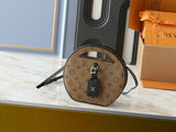 Monogram round handbag series