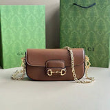 Horsebit 1955 Series Mini Leather Shoulder Bag