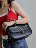 SOLFERINO MINI BOX SAINT LAURENT LEATHER BAG