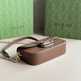 Horsebit 1955 Series Mini Leather Shoulder Bag