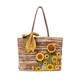 Sunflower Time designer original shoulder bag \ handbag