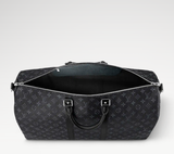 2026 Keepall Bandoulière 55 Monogram Eclipse M40605