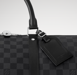 2026 Keepall Bandoulière 55 Damier Graphite N41413