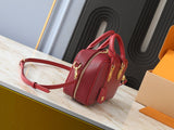 Red Epi Water Ripple Speedy Handbag Series
