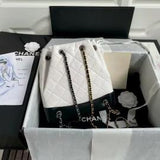 new limited edition gold and silver chain retro backpack