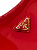 Patent leather underarm bag