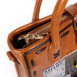 Fighting Godzilla designer original handbag \ shoulder bag \ crossbody bag