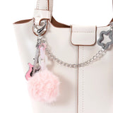 Pink & White Dream designer original handbag \ shoulderbag \ crossbody bag