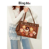 "Cookies that grew up eating cookies." designer original shoulder bag \ handbag \ crossbody bag