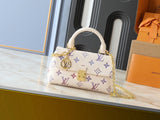 Colorful monogram mini handbag series