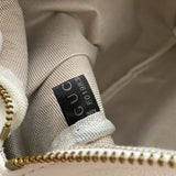 Print Leather Belt Bag