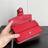 Dionysus Super Mini Bag in Red