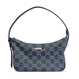 2026 Small Underarm Bag/Shoulder Bag (Dark Blue GG Denim) 874743 FAF8V 4042