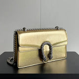 Dionysus Medium Bag in Gold