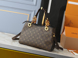 Monogram Gold Buckle Handbag Series
