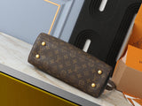 Monogram Gold Buckle Handbag Series