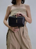 black elephant print Gaby cosmetics bag