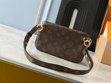 Monogram-patterned leather crossbody bag series