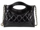 31 Nano Gold CC Logo Chain Bag Black