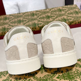 Men's Ace Series Oatmeal GG Suede Sneakers |798652 AADV9 9566