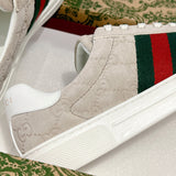 Men's Ace Series Oatmeal GG Suede Sneakers |798652 AADV9 9566