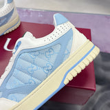 Re-Web Series Men's Sneakers, Light Blue GG Denim |834708 FAEVU 4645