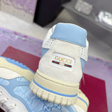 Re-Web Series Men's Sneakers, Light Blue GG Denim |834708 FAEVU 4645