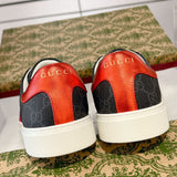 Ace Series Men's Black GG Supreme Canvas Sneakers 760775 FACMZ 1065