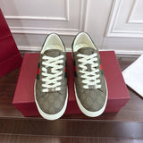 Men's Ace Series Ebony GG Supreme Canvas Web Strap Sneakers |760775 FACMZ 9746
