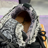 Men's Skate Black Swarovski Crystal Monogram Skate Shoes| 1ABMHV