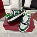 Basket Series Men's Low-Top Sneakers (Green Demetra Material) |697882 2SH90 3760