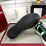 Basket Series Men's Low-Top Sneakers (Green Demetra Material) |697882 2SH90 3760