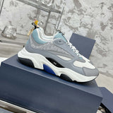 B22  White Blue Sneaker(Men's) |3SN231YXX_H865
