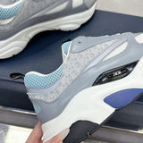 B22  White Blue Sneaker(Women's) |3SN231YXX_H865
