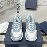 B22  White Blue Sneaker(Men's) |3SN231YXX_H865