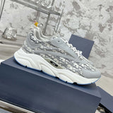 B22 Signature Print Grey/White Sneakers (Men's)| 3SN231YXX H868