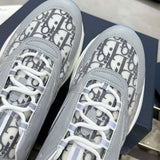 B22 Signature Print Grey/White Sneakers (Women's) |3SN231YXX H868