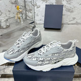 B22 Signature Print Grey/White Sneakers (Men's)| 3SN231YXX H868