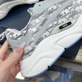 B22 Signature Print Grey/White Sneakers (Men's)| 3SN231YXX H868