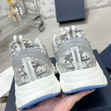 B22 Signature Print Grey/White Sneakers (Women's) |3SN231YXX H868