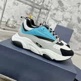 B22 White Light Blue Men's Sneakers |3SN231YKA H560