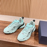 B44 Blade Men's Sneakers Gradient Green Mesh Fabric with Gradient Green Technical Fabric |3SN306ZEG_H694