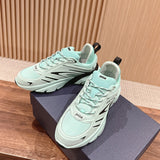 B44 Blade Men's Sneakers Gradient Green Mesh Fabric with Gradient Green Technical Fabric |3SN306ZEG_H694