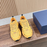 B44 Blade Men's Sneakers Yellow Technical Mesh Fabric with Technical Material |3SN306ZZY_H291