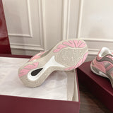 Women’s 2.0 Series Mesh and Leather Low-Top Sneakers (Pink/Gray) |816489 FAD5T 8755